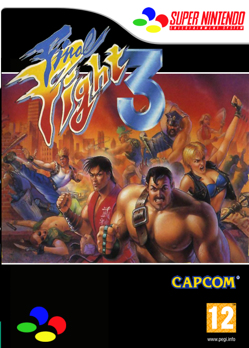 Final Fight 3 — box-2D (EU)