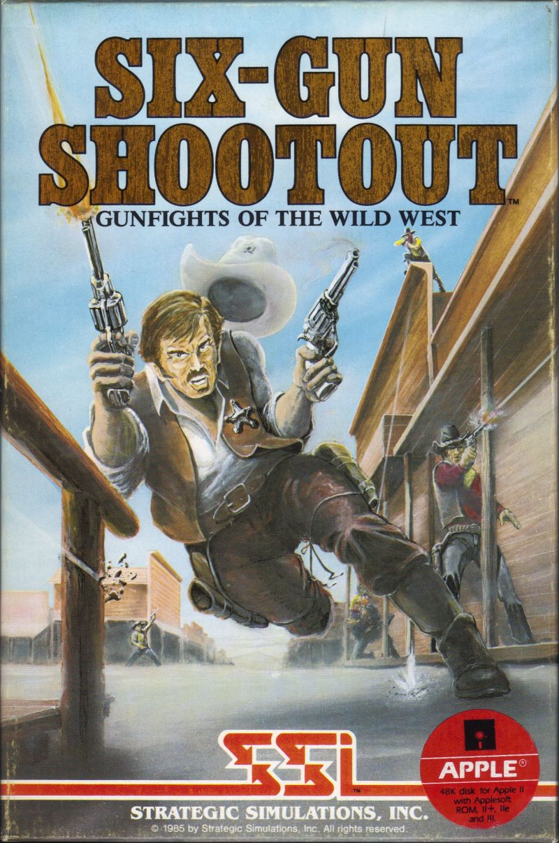 Sixgun Shootout box art