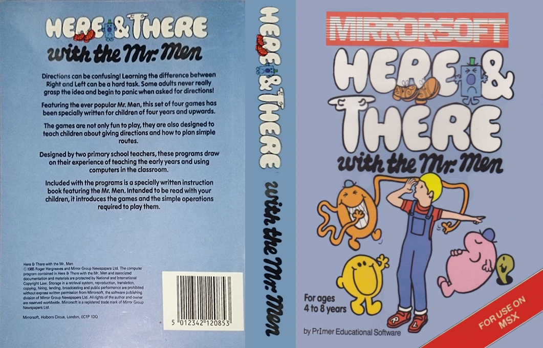 Here And There With The Mr. Men — box-texture (EU)
