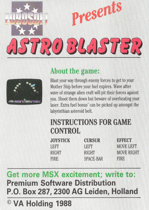 Astro Blaster — box-2D-back (EU)