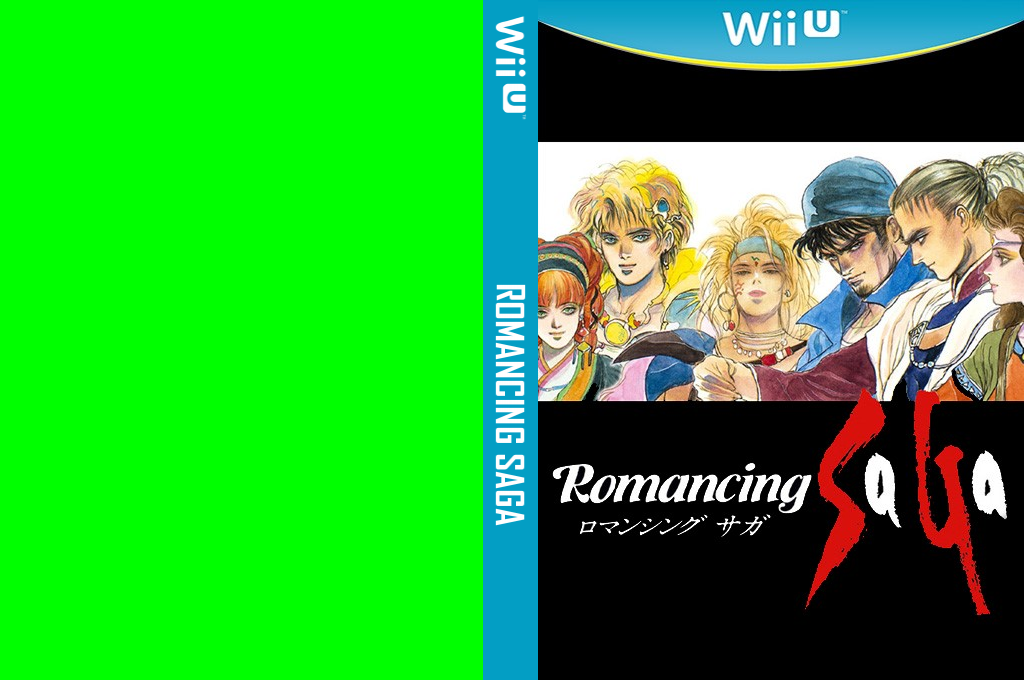 Romancing Sa-Ga — box-texture (JP)