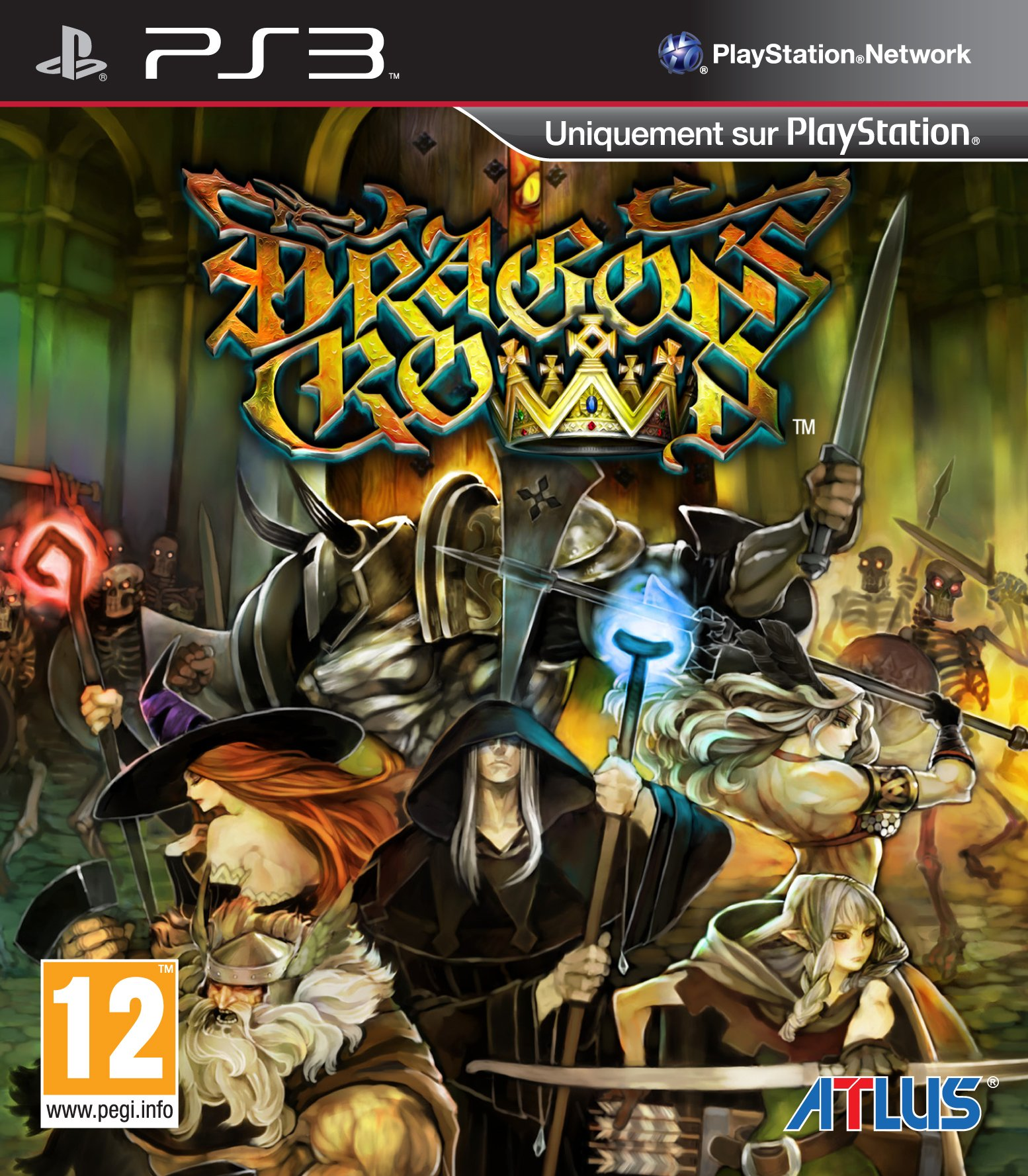 Dragon's Crown — box-2D (FR)