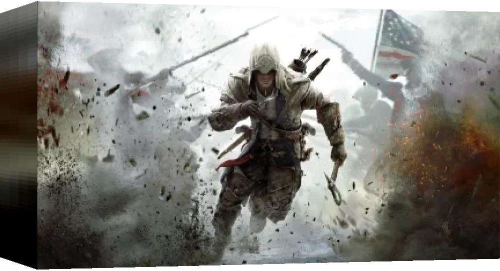Assassin's Creed III — box-3D (WOR)