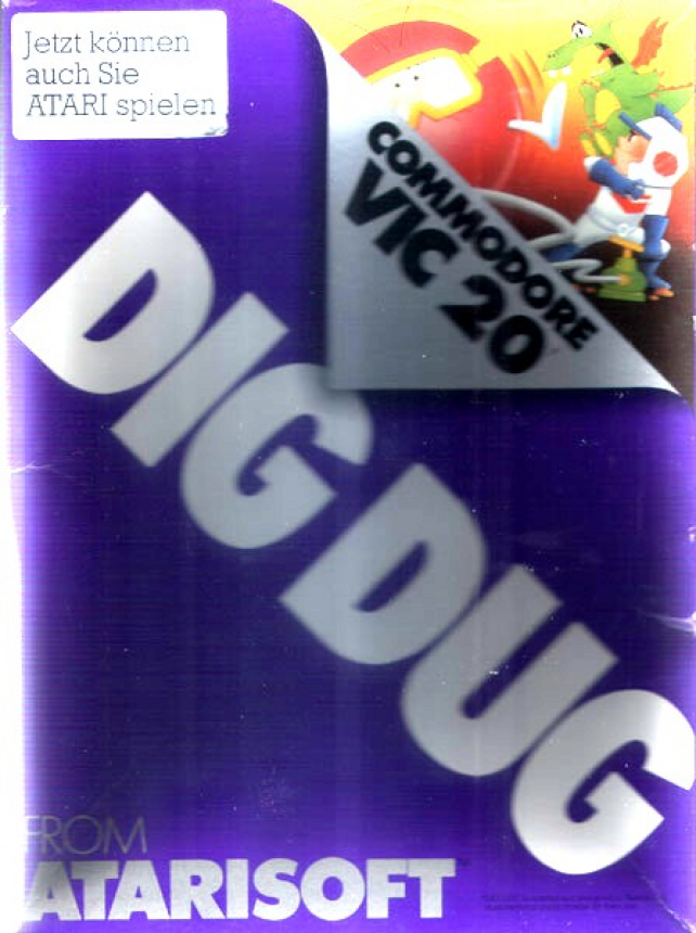 Dig Dug box art