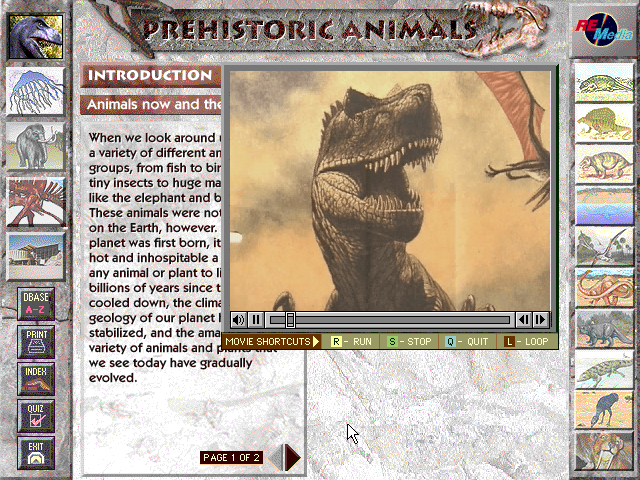 Prehistoric Animals — ss (WOR)