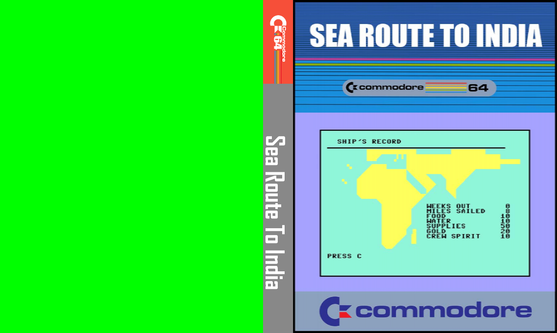Sea Route to India — box-texture (CUS)