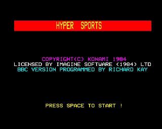 Hyper Sports — sstitle (EU)