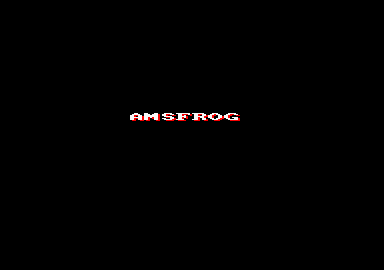Amstrad Frogger — sstitle (EU)