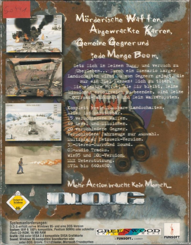 D.o.g - Fight For Your Life — box-2D-back (DE)
