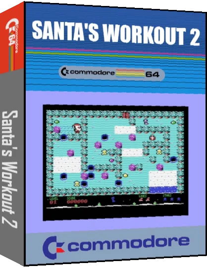 Santa's Workout 2 — box-3D (CUS)