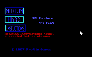 SCI Capture the Flag — sstitle (WOR)
