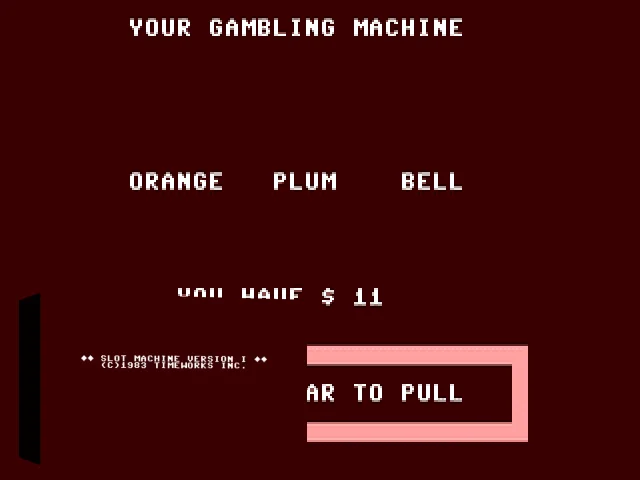 Slot Machine Version I — mixrbv2 (WOR)