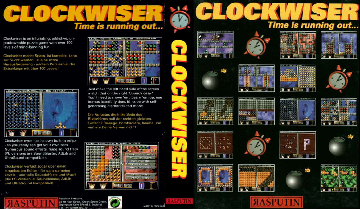 Clockwiser — box-texture (EU)