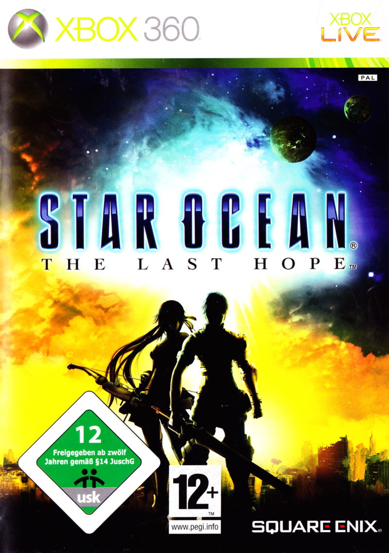 Star Ocean - The Last Hope — box-2D (DE)