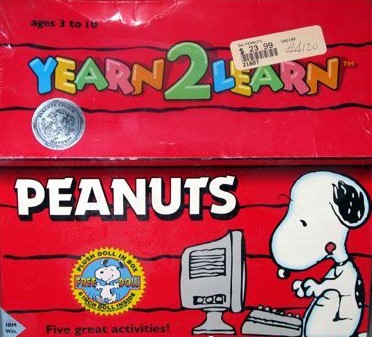 Yearn2Learn: Peanuts box art