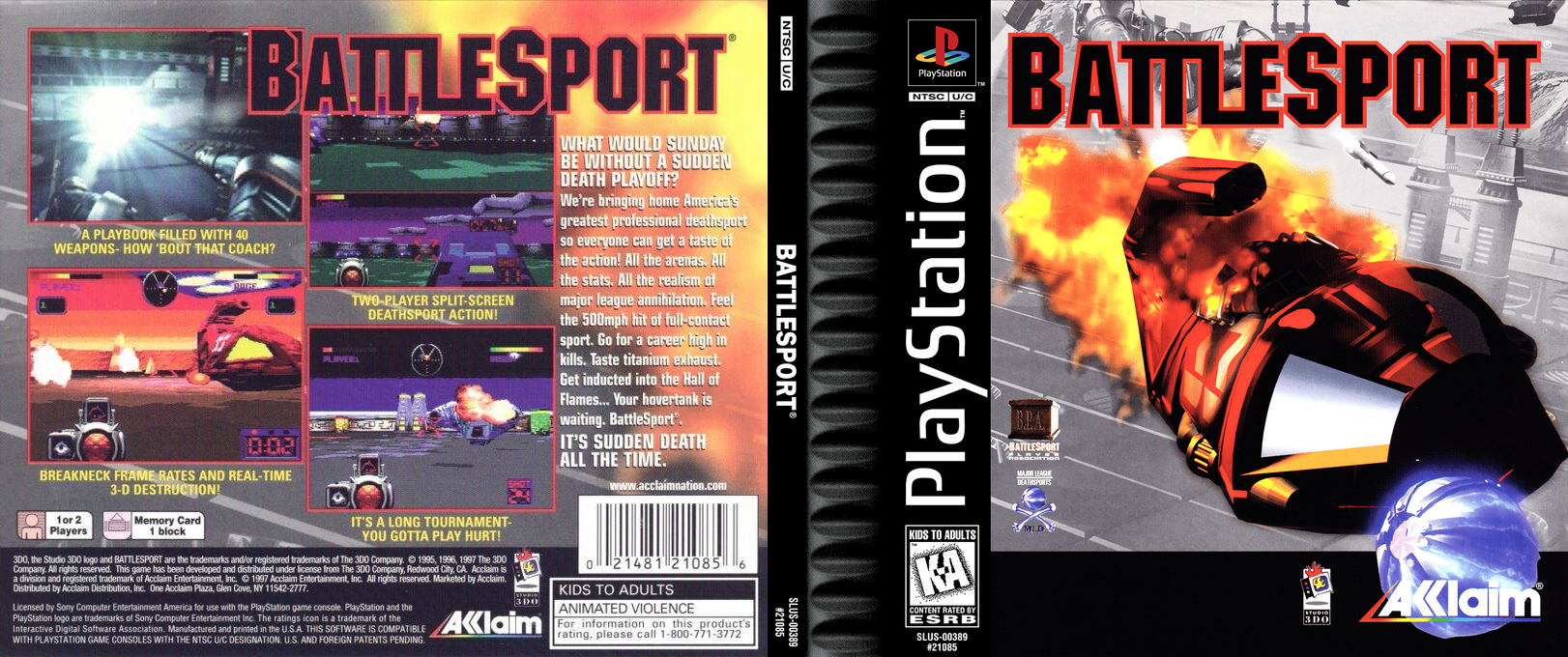 Battlesport — box-texture (US)