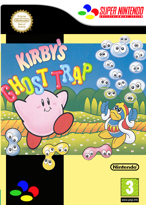 Kirby's Ghost Trap — box-2D (EU)