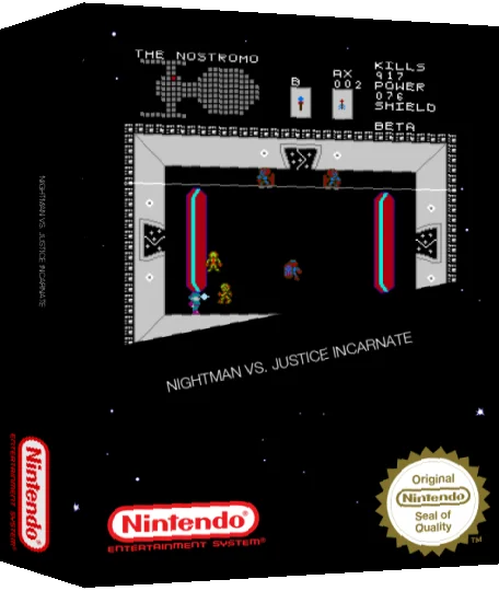 Nightman vs. Justice Incarnate — box-3D (SS)
