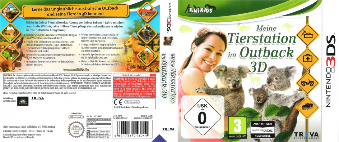 Outback Pet Rescue 3D — box-texture (DE)