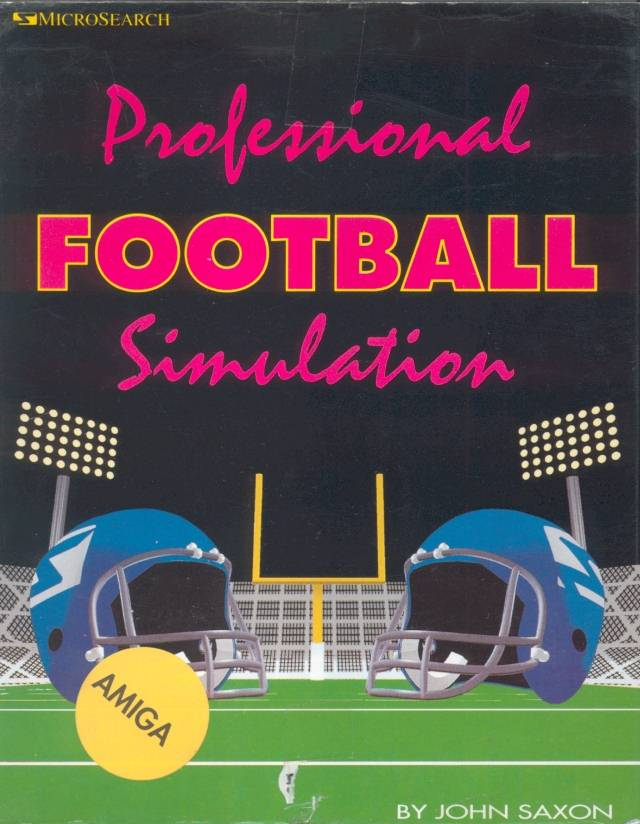 Professional Football Simulation box art