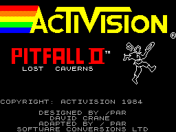 Pitfall 2 - Lost Caverns — sstitle (EU)