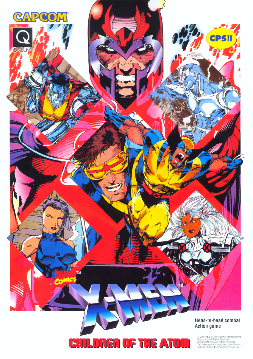 X-Men : Children of the Atom box art