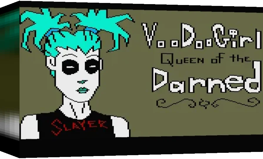 Voodoo Girl - Queen Of The Darned — box-3D (WOR)