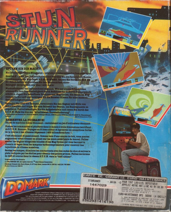 S.T.U.N. Runner — box-2D-back (EU)