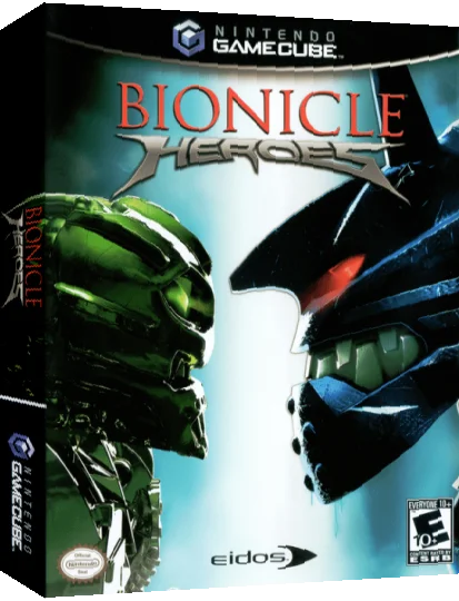Bionicle Heroes — box-3D (US)