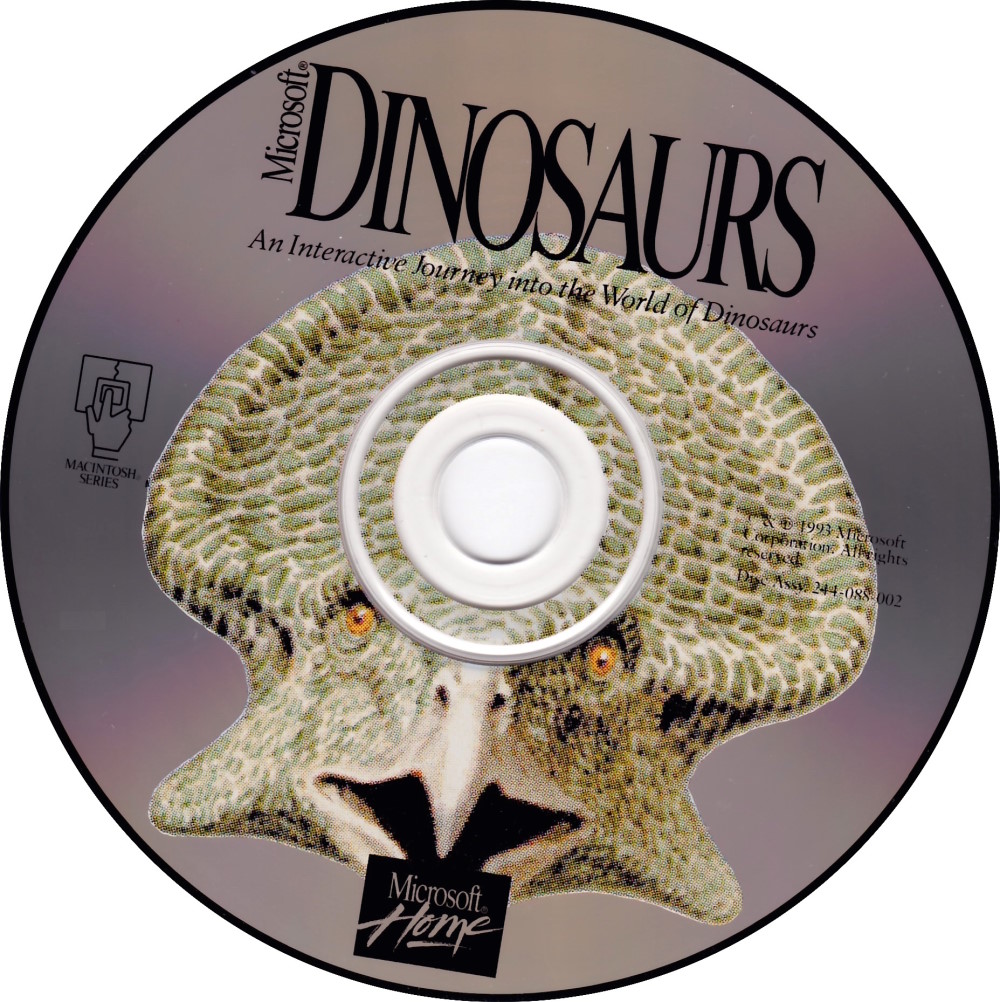 Microsoft Dinosaurs — support-2D (WOR)