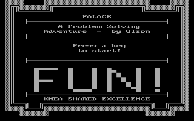 Palace Adventure — sstitle (WOR)