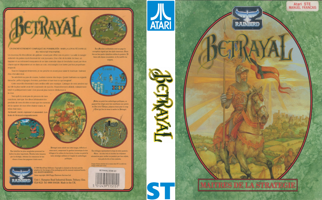 Betrayal — box-texture (FR)
