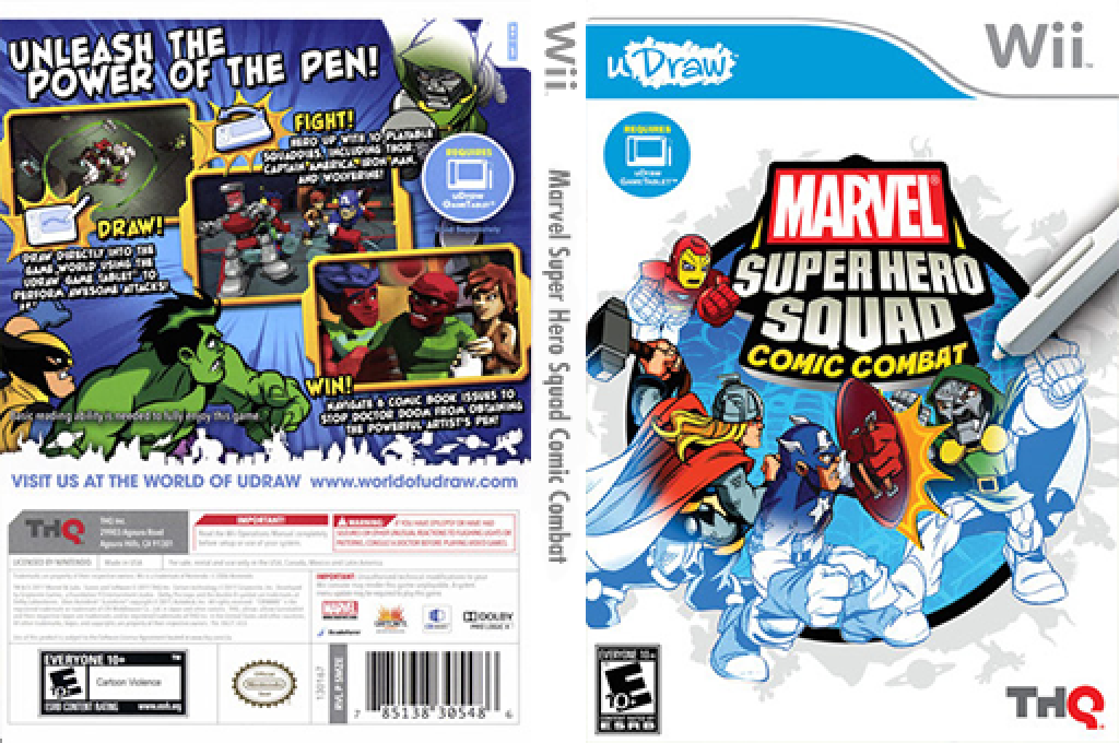 Marvel Super Hero Squad - Comic Combat — box-texture (US)