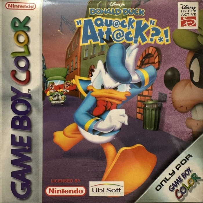 Donald Duck - Goin' Quackers — box-2D (EU)