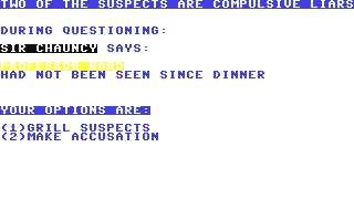 Sleuth — ss (WOR)