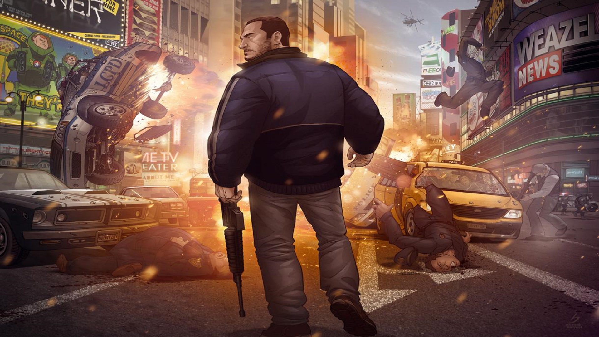 Gta 4 - L'edition Integrale — fanart