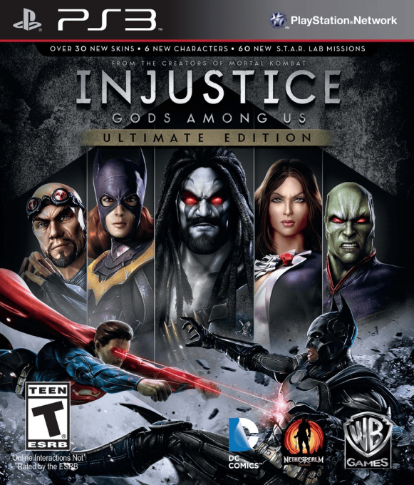 Injustice - Gods Among Us - Ultimate Edition box art