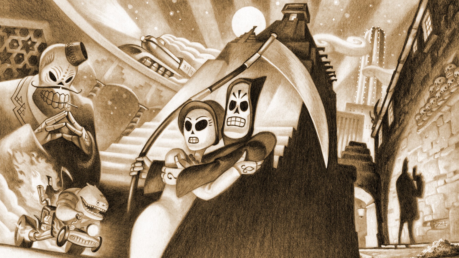 Grim Fandango Remastered — fanart