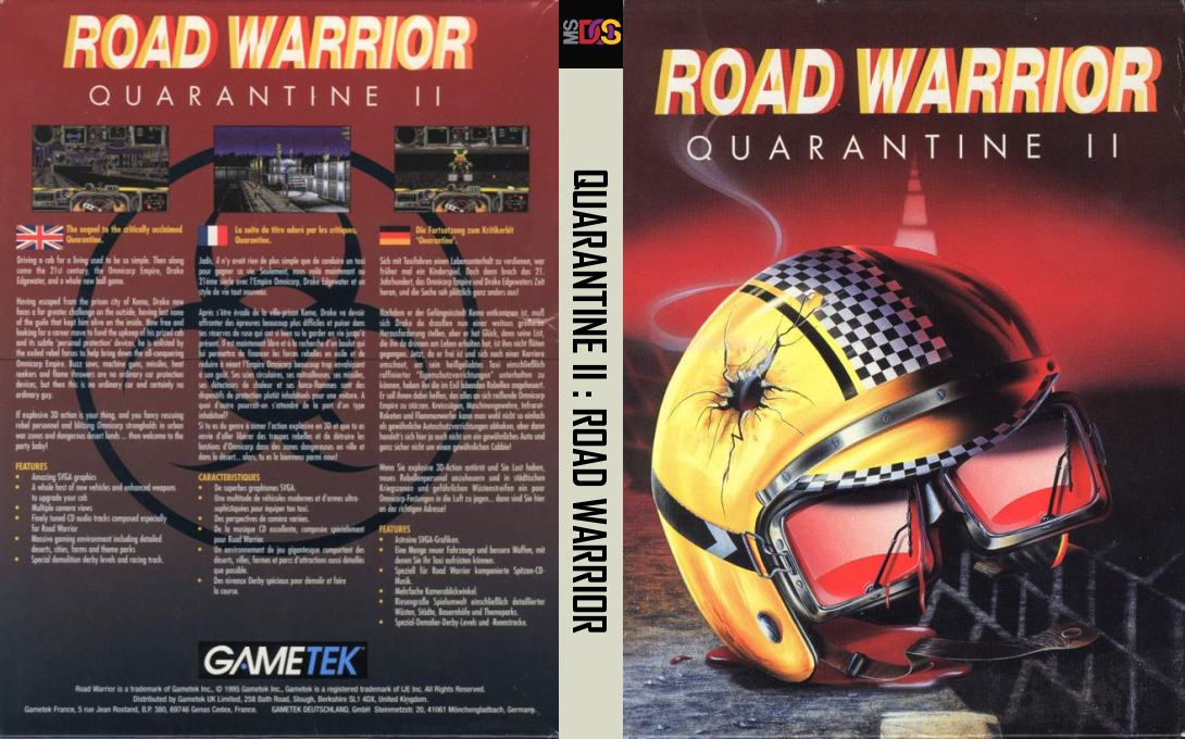 Quarantine 2 - Road Warrior — box-texture (EU)