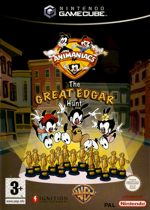 Animaniacs - The Great Edgar Hunt — box-2D (EU)