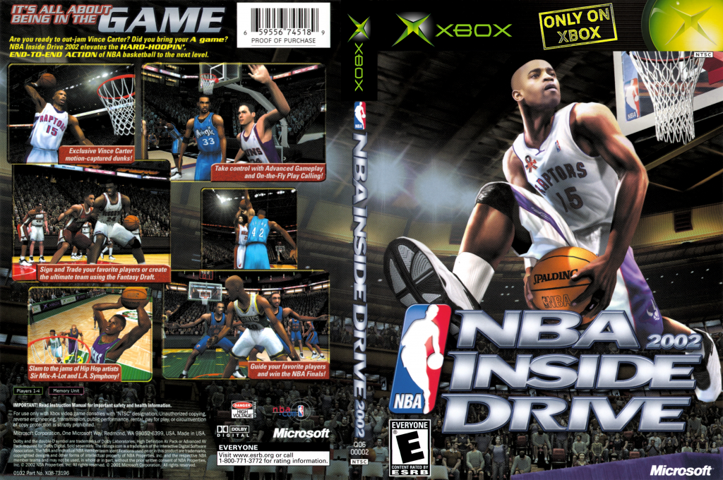 Nba Inside Drive 2002 — box-texture (US)