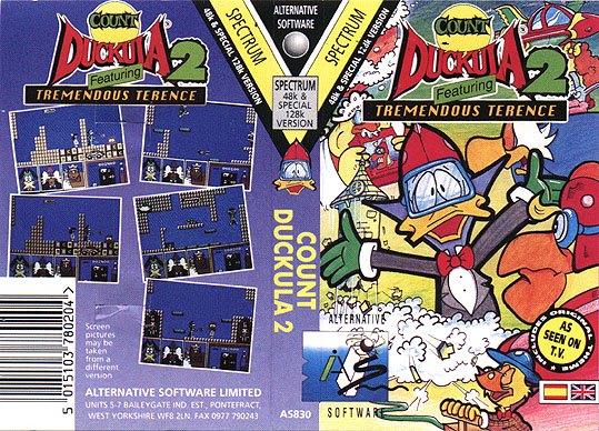 Count Duckula 2 Featuring Tremendous Terence — box-scan (WOR)
