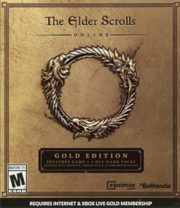 Elder Scrolls Online - Gold Edition, The box art