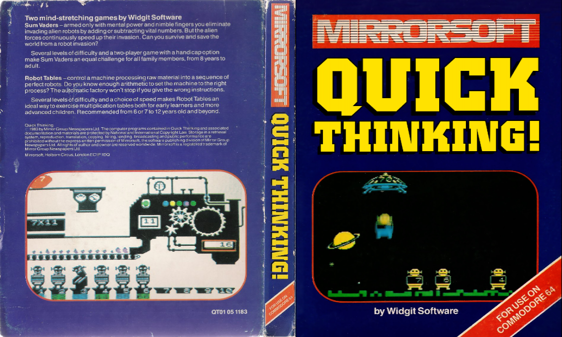 Quick Thinking! — box-texture (EU)