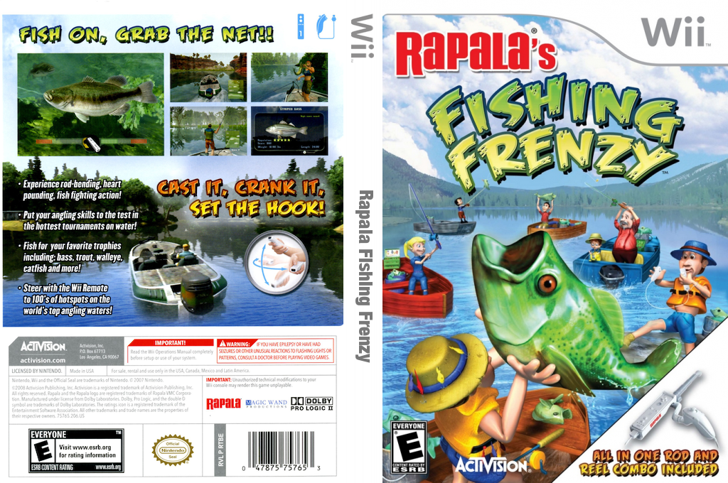 Rapala's Fishing Frenzy — box-texture (US)