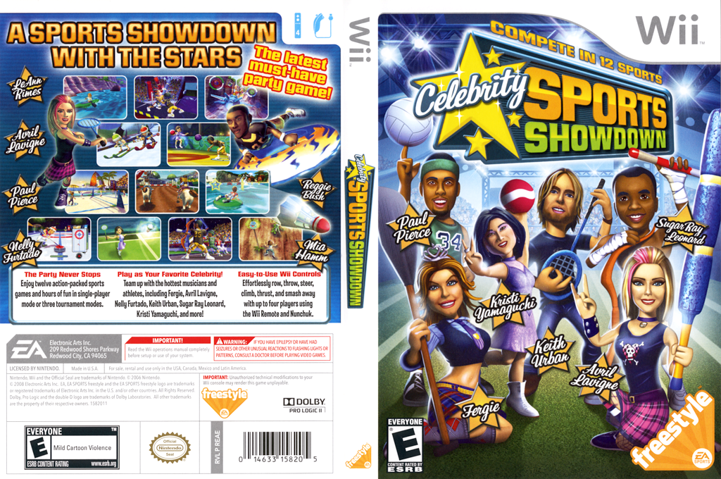 Tournoi des Celebrites, Le — box-texture (US)