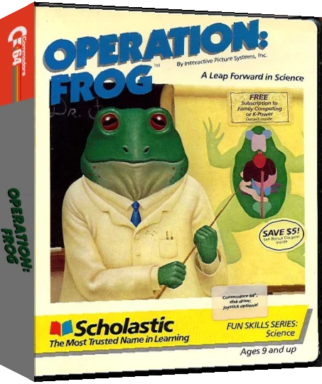 Operation - Frog — box-3D (US)