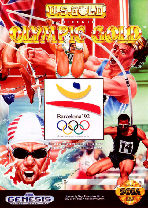 Olympic Gold - Barcelona '92 box art