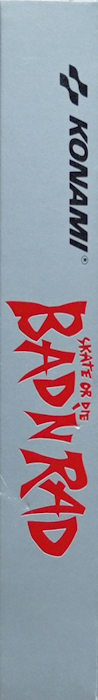 Skate or Die : Bad 'N Rad — box-2D-side (US)