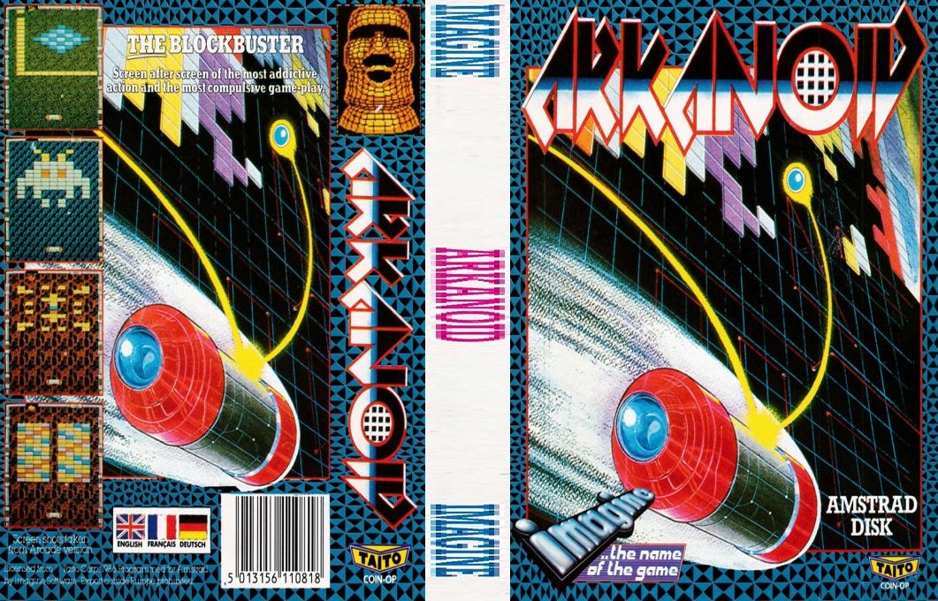 Arkanoid — box-texture (EU)